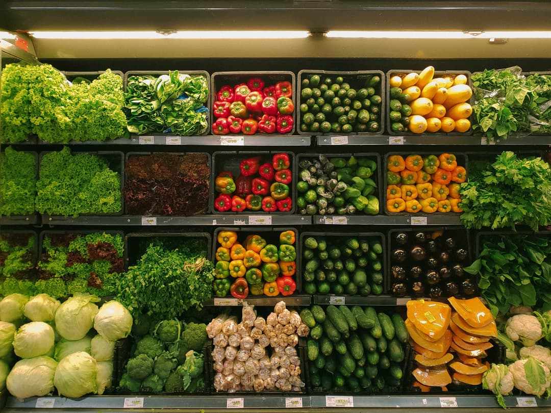 Fresh food display
